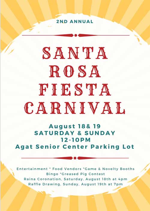 Santa Rosa Fiesta Carnival MCOG Mayors Council of Guam