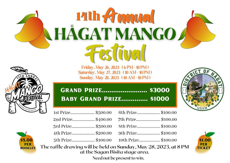 Hagat Mango Festival MCOG Mayors Council of Guam